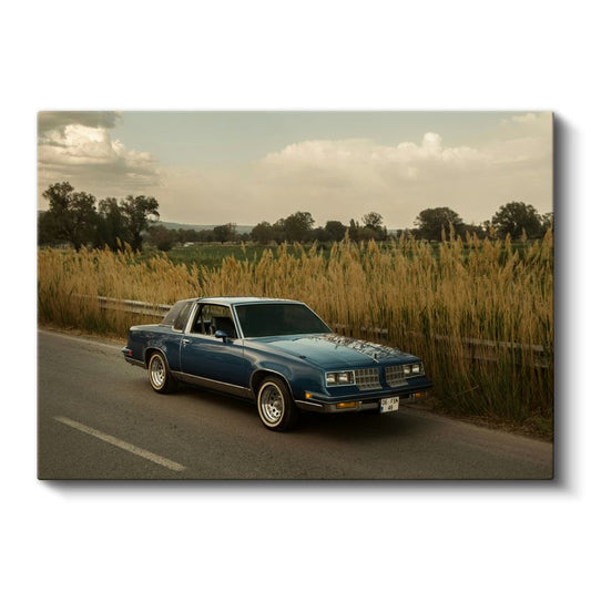 Oldsmobile Cutlass Supreme - Klasik Amerikan Otomobili Kanvas Tablo