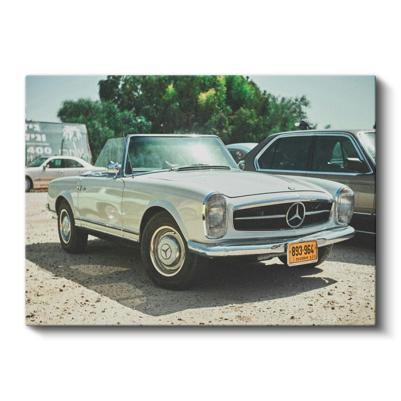 Mercedes-Benz 280SL Pagoda - Klasik Convertible Otomobil Kanvas Tablo