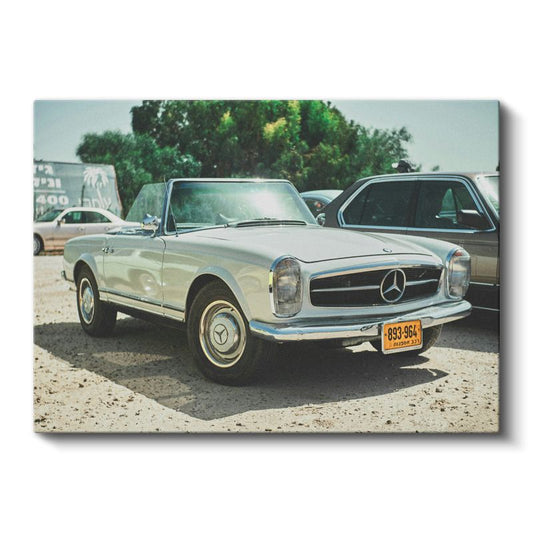 Mercedes-Benz 280SL Pagoda - Klasik Convertible Otomobil Kanvas Tablo