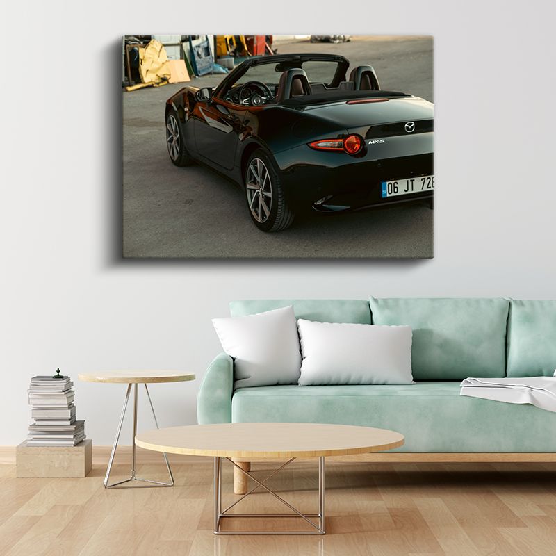 Mazda MX-5 - Roadster Cabrio Kanvas Tablo