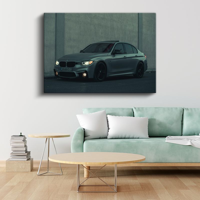 BMW M3 - Modern Spor Sedan Kanvas Tablo