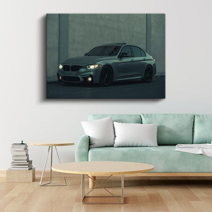 BMW M3 - Modern Spor Sedan Kanvas Tablo