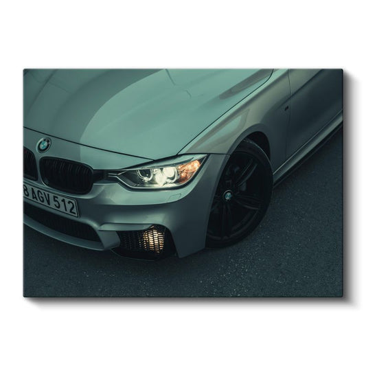 BMW M3 - Ön Farlar Detay Kanvas Tablo