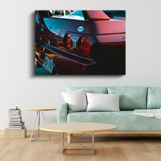 Nissan Skyline GTR - Klasik Japon Spor Otomobili Kanvas Tablo