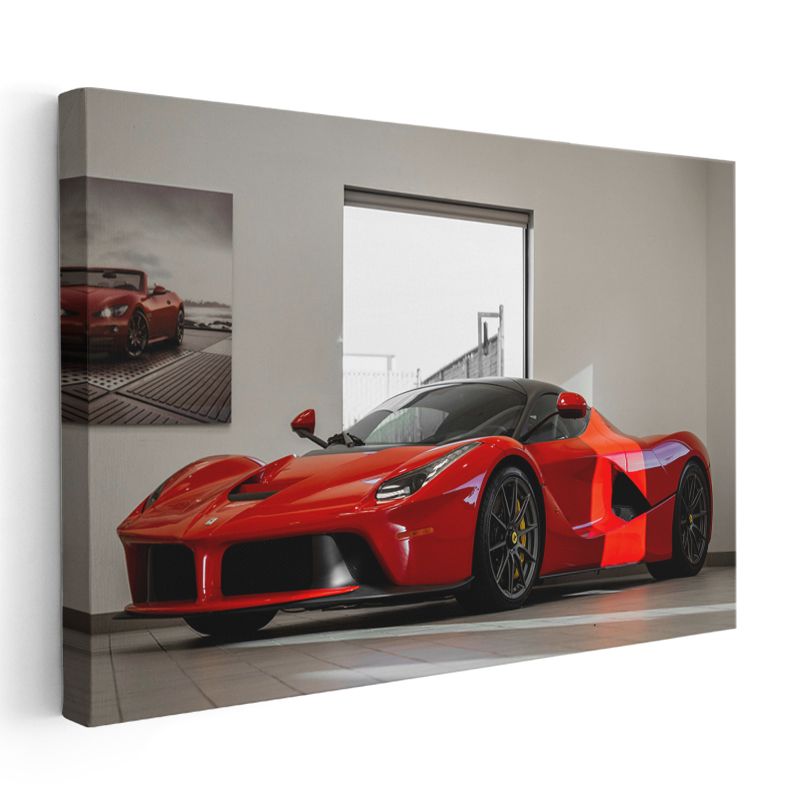 Ferrari LaFerrari - İtalyan Süper Otomobil Kanvas Tablo