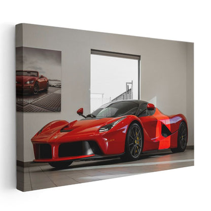 Ferrari LaFerrari - İtalyan Süper Otomobil Kanvas Tablo