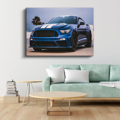 Ford Mustang - Amerikan Muscle Car Kanvas Tablo