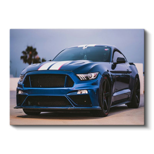 Ford Mustang - Amerikan Muscle Car Kanvas Tablo