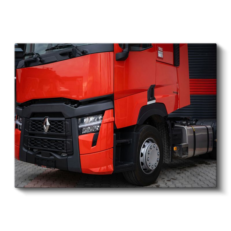 Renault Trucks - Modern Çekici Ön Görünüm Kanvas Tablo