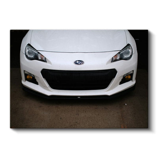 Subaru BRZ Ön Görünüm - Sportif Japon Coupe Kanvas Tablo