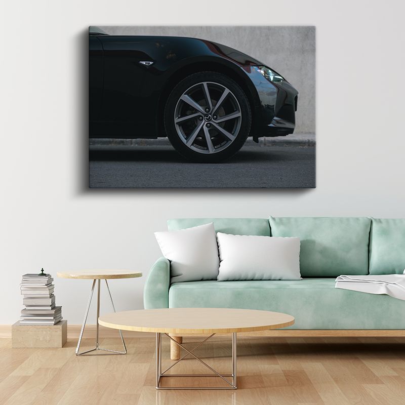 Mazda Jant Detayı - Sportif Tasarım Kanvas Tablo