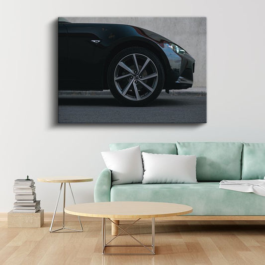 Mazda Jant Detayı - Sportif Tasarım Kanvas Tablo