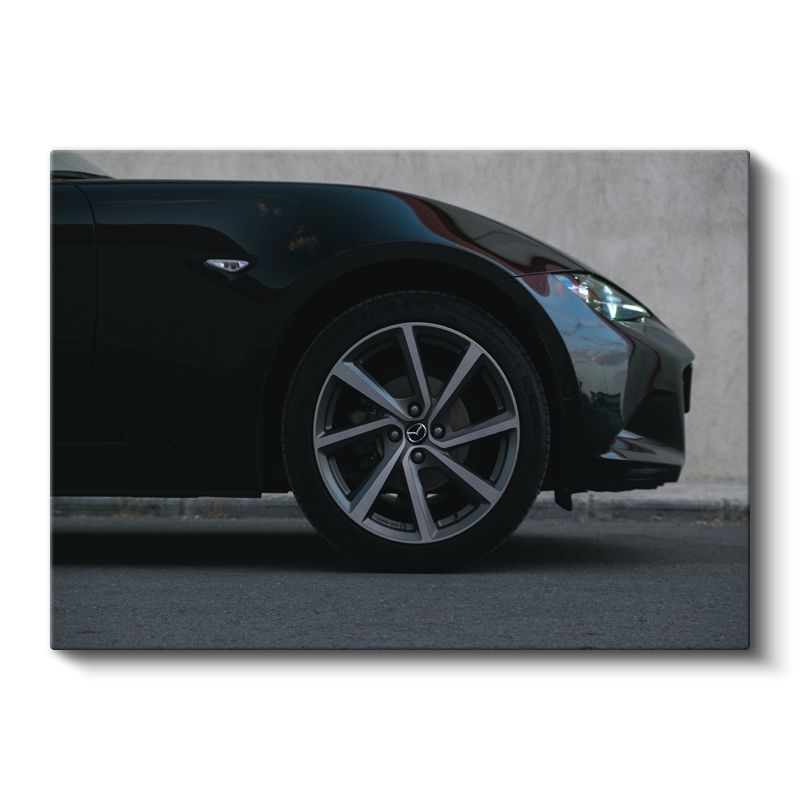 Mazda Jant Detayı - Sportif Tasarım Kanvas Tablo