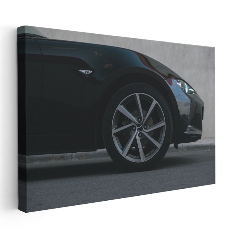 Mazda Jant Detayı - Sportif Tasarım Kanvas Tablo