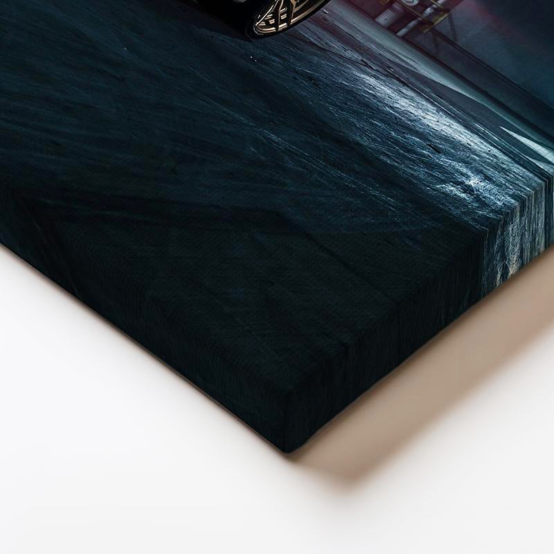 Yatay Kanvas Tablo Lamborghini Huracan Garaj Temalı Spor Araba Lamborghini Tablosu Ev Ofis Dekoru