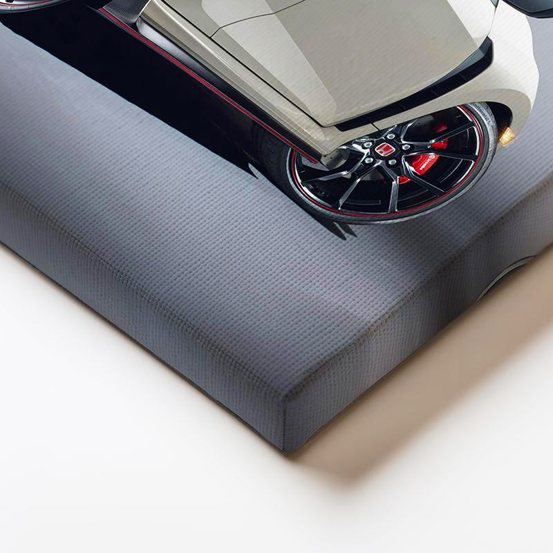 Yatay Kanvas Tablo Honda Civic Type R Sportif Arka Tasarım Honda Tablosu Ev Ofis Duvar Dekoru