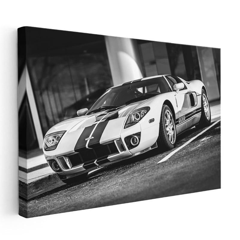 Yatay Kanvas Tablo Ford GT 2005 Le Mans Efsanesi Cadde Versiyonu Ford Tablosu Ev Ofis Duvar Dekoru