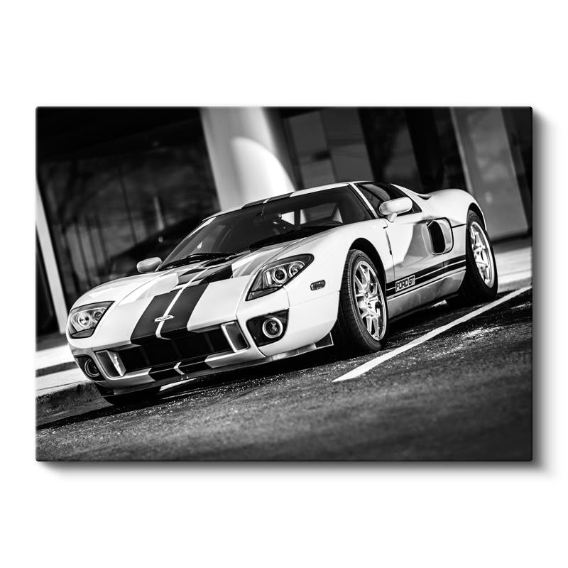 Yatay Kanvas Tablo Ford GT 2005 Le Mans Efsanesi Cadde Versiyonu Ford Tablosu Ev Ofis Duvar Dekoru