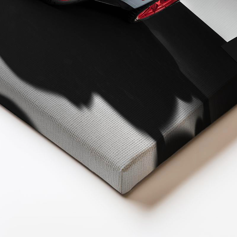 Yatay Kanvas Tablo Porsche 911 GT3 RS Beyaz Pist Performans Aracı Porsche Tablosu Ev Ofis Dekoru