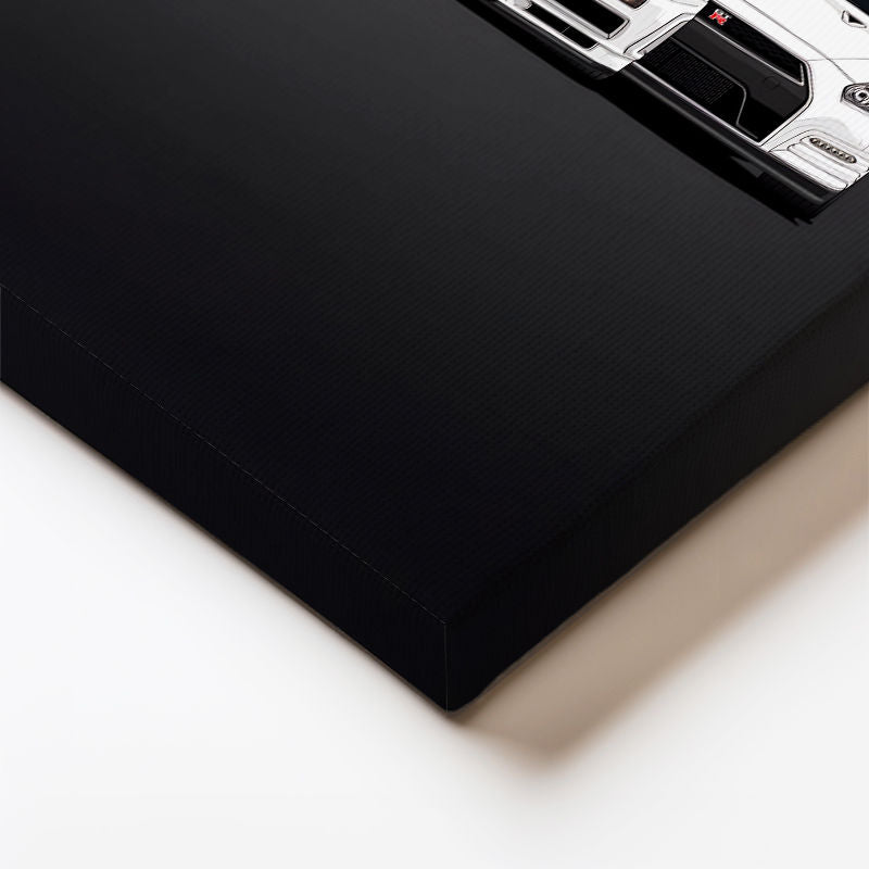 Yatay Kanvas Tablo Nissan GT-R Tüm Nesiller Serisi Nissan GT-R Tablosu Ev Ofis Duvar Dekoru