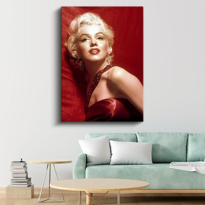 Marilyn Monroe - Hollywood'un Altın Çağı İkonu Kanvas Tablo