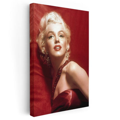 Marilyn Monroe - Hollywood'un Altın Çağı İkonu Kanvas Tablo