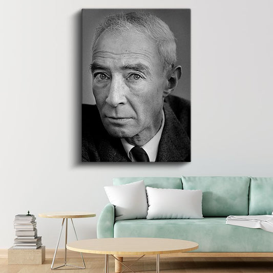 J. Robert Oppenheimer - Atom Bombasının Babası Kanvas Tablo