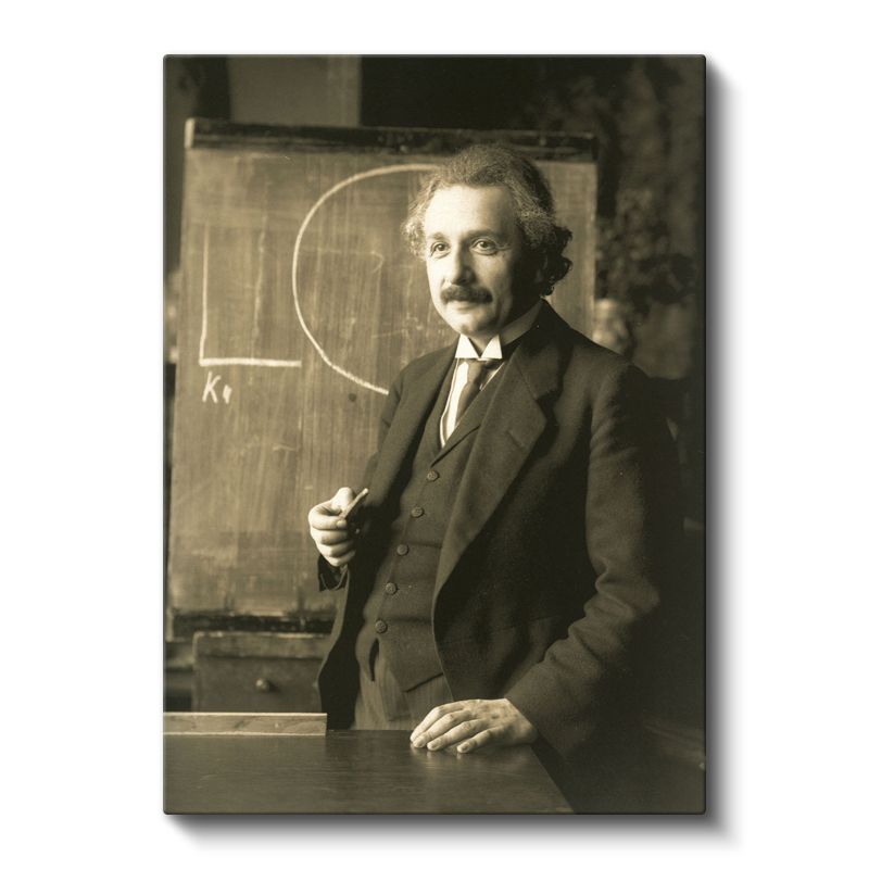 Albert Einstein - Genç Profesör Yılları Kanvas Tablo