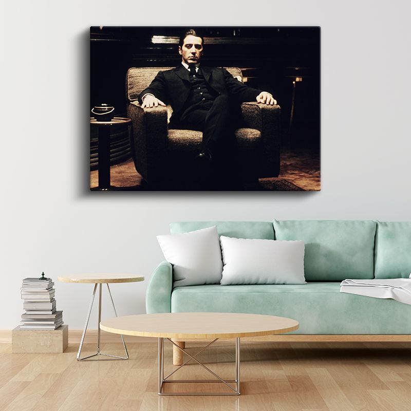 Al Pacino - Baba Film Karakteri Kanvas Tablo