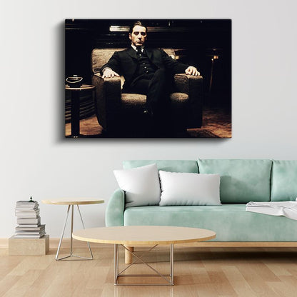 Al Pacino - Baba Film Karakteri Kanvas Tablo
