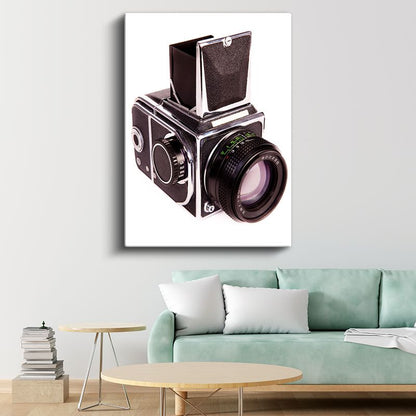 Klasik Fotoğraf Makinesi - Vintage Orta Format Hasselblad Kanvas Tablo
