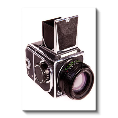 Klasik Fotoğraf Makinesi - Vintage Orta Format Hasselblad Kanvas Tablo