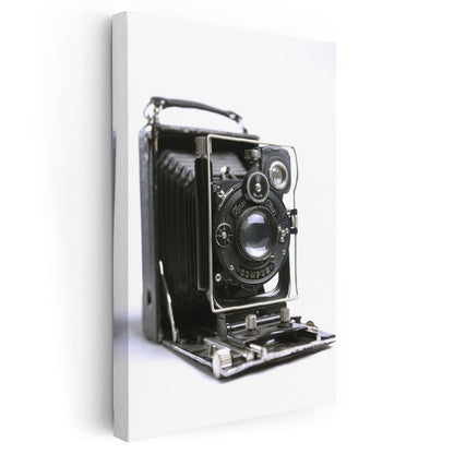 Körüklü Fotoğraf Makinesi - Antika Zeiss Objektifli Kanvas Tablo