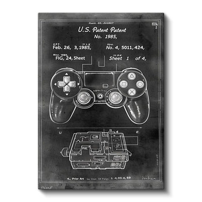 Oyun Kumandası - Klasik Konsol Kontrolcüsü Kanvas Tablo