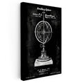 Dikey Kanvas Tablo Armillary Sphere Küre Kaideli Vintage Tablo Ev Ofis Duvar Dekoru