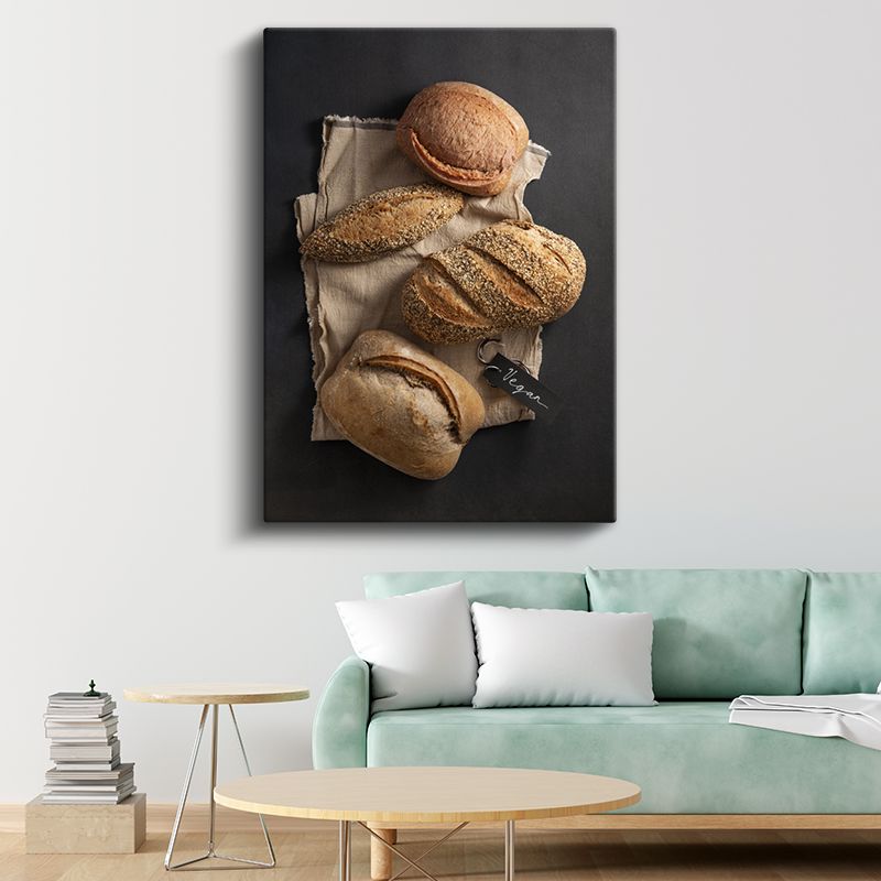 Artisan Ekmekler - El Yapımı Fırın Ürünleri Koleksiyonu Kanvas Tablo