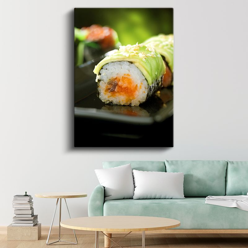 Avokado Sushi - Lezzetli Japon Mutfağı Kanvas Tablo