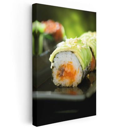 Avokado Sushi - Lezzetli Japon Mutfağı Kanvas Tablo