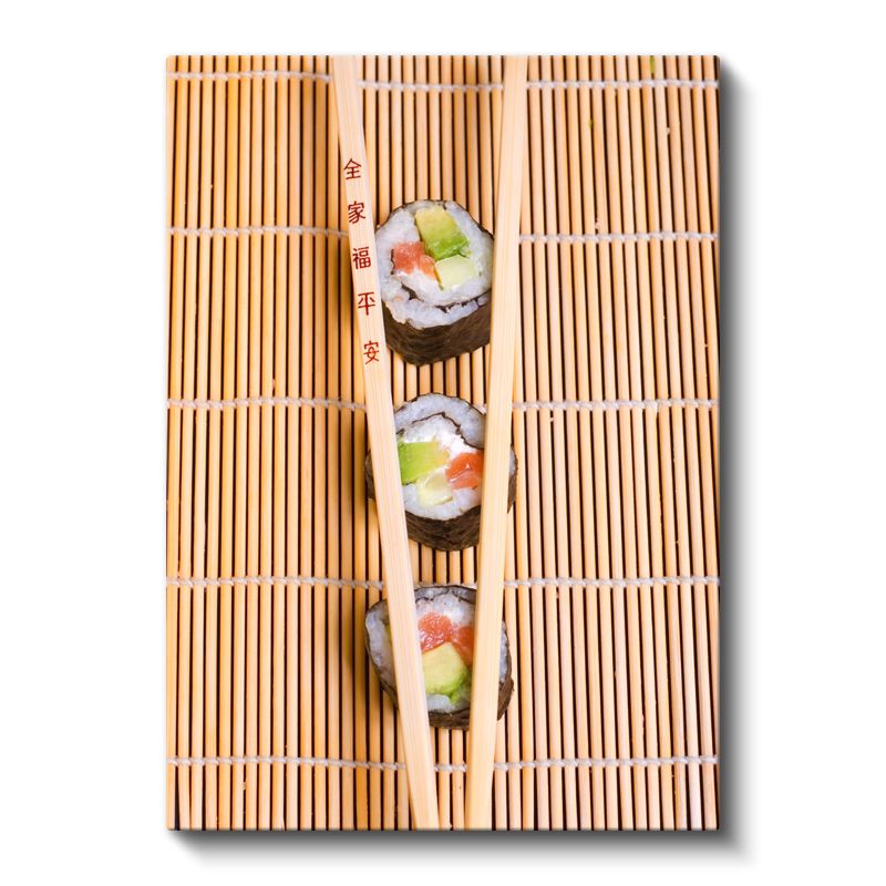 Japon Lezzeti - Sushi Ruloları Kanvas Tablo