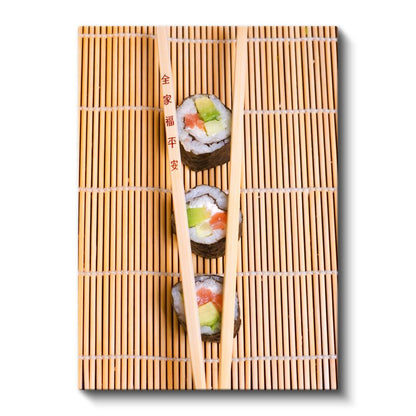 Japon Lezzeti - Sushi Ruloları Kanvas Tablo