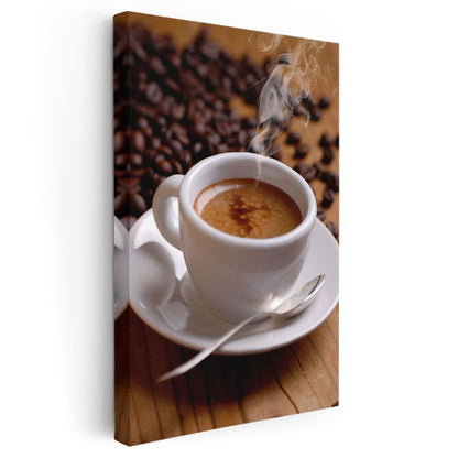 Kahve Molası - Taze Espresso Kanvas Tablo