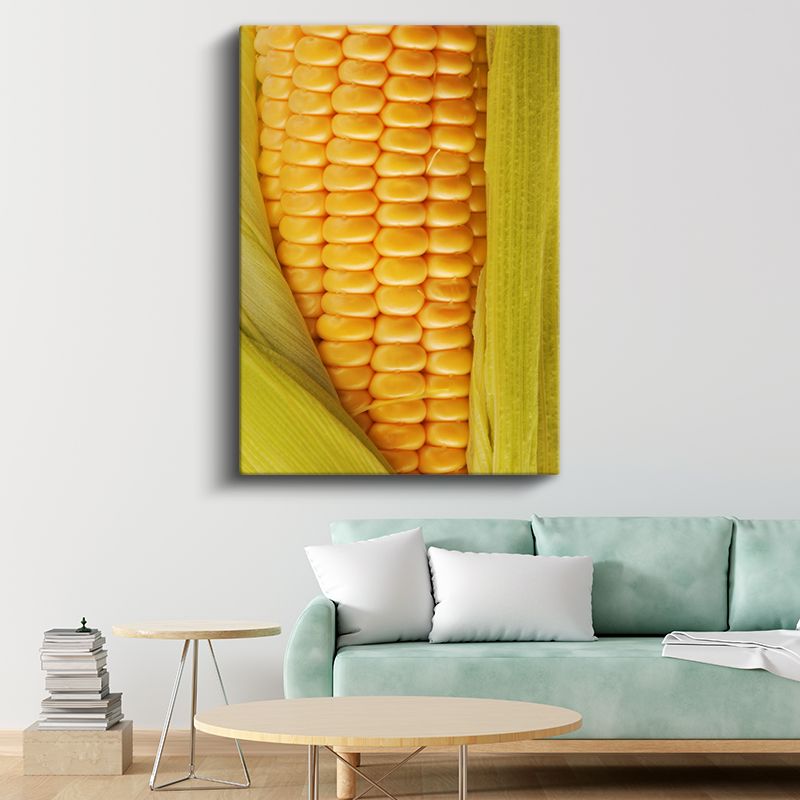 Doğal Lezzet - Taze Mısır Kanvas Tablo