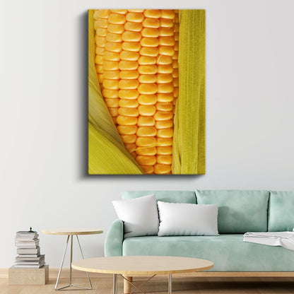 Doğal Lezzet - Taze Mısır Kanvas Tablo