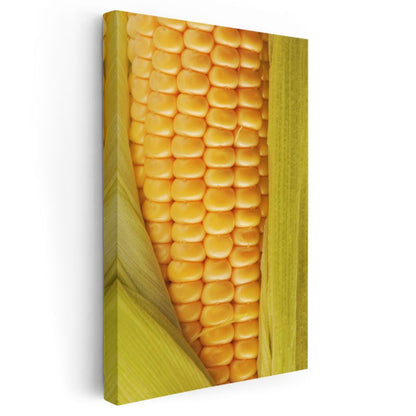 Doğal Lezzet - Taze Mısır Kanvas Tablo
