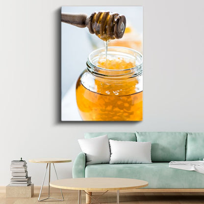 Bal Damlası - Tatlı Nektar Akışı Kanvas Tablo