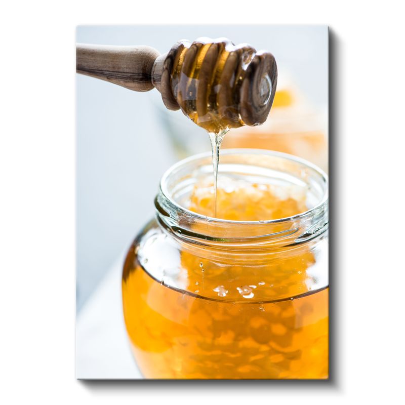 Bal Damlası - Tatlı Nektar Akışı Kanvas Tablo