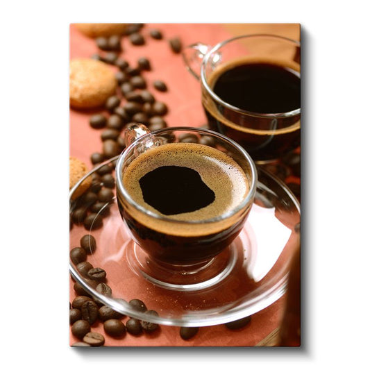 Espresso Keyfi - Taze Çekilmiş Kahve Çekirdekleri Kanvas Tablo