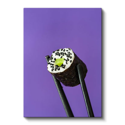 Sushi Rulosu - Susam Tohumlu Japon Lezzeti Kanvas Tablo