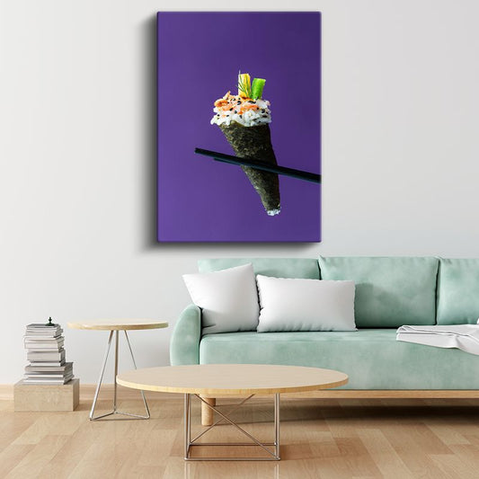 Temaki Sushi - Japon Mutfağının Zarif Sunumu Kanvas Tablo