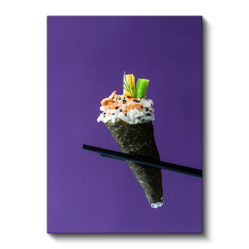 Temaki Sushi - Japon Mutfağının Zarif Sunumu Kanvas Tablo
